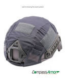 FAST Ballistic High Cut Helmet Anti-bullet Helmet NIJ IIIA Kevlar Core Black